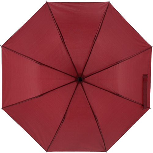 Parasol manualny Ø81 cm LILLE Bordowy 518802 (3)
