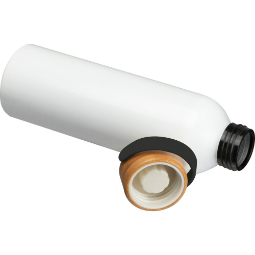 Butelka z aluminium z recyklingu 600 ml BENITO Biały 8378306 (2)