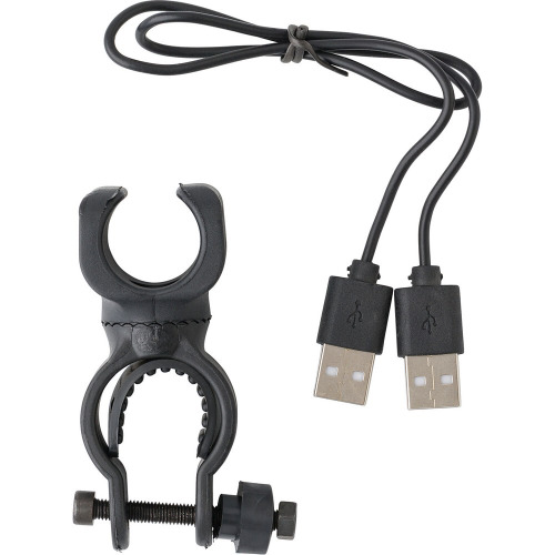 Wielofunkcyjna latarka LED, głośnik bezprzewodowy, power bank Czarny V7267-03 (5)