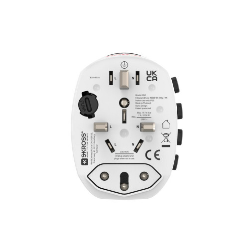 Adapter podróżny Skross for Hama Pro Biały VH050-02 (9)