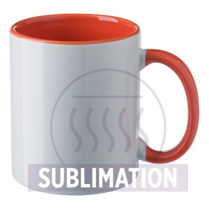 Kubek ceramiczny 300 ml Pomarańczowy