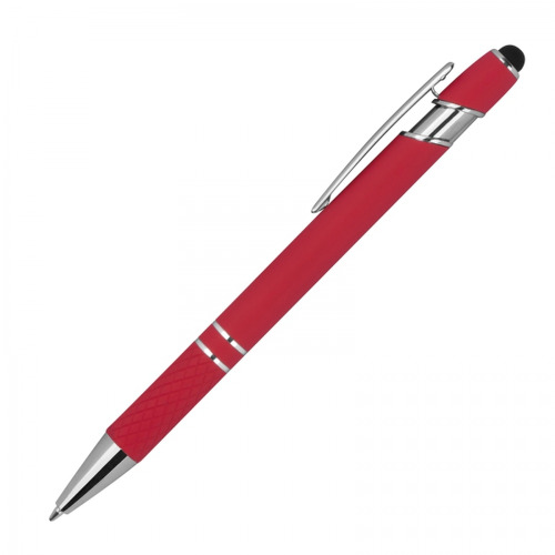 Długopis aluminiowy touch pen HERMANN Czerwony 1368905 (2)