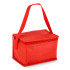 R-PET 6 Torba chłodząca na puszki z włókniny 20 x 13 x 12,5 cm 75g/m² Czerwony LT95390-N0021  thumbnail
