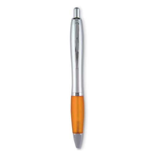 Długopis z miękkim uchwytem pomarańczowy KC3315-10 
