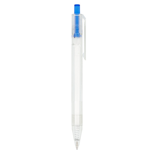 Długopis R-PET Transparentny / niebieski LT80562-N0411 (5)