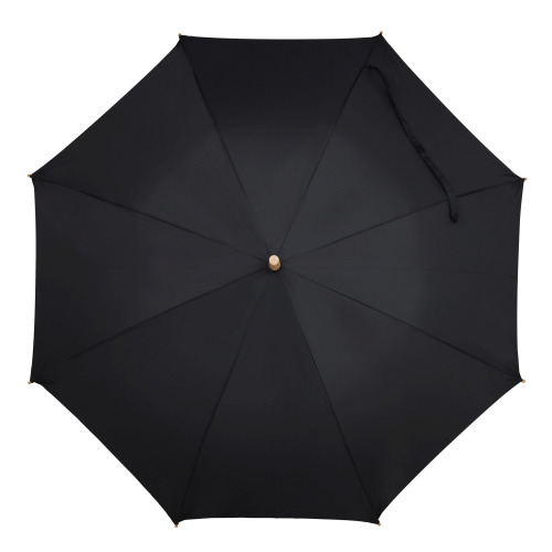 Składany parasol 25” z plastiku z recyklingu Czarny LT97114-N0002 (1)