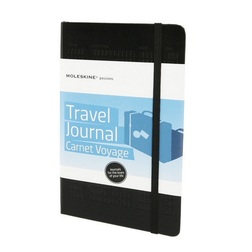 Travel Journal - specjlany notatnik Moleskine Passion Journal czarny VM322-03 