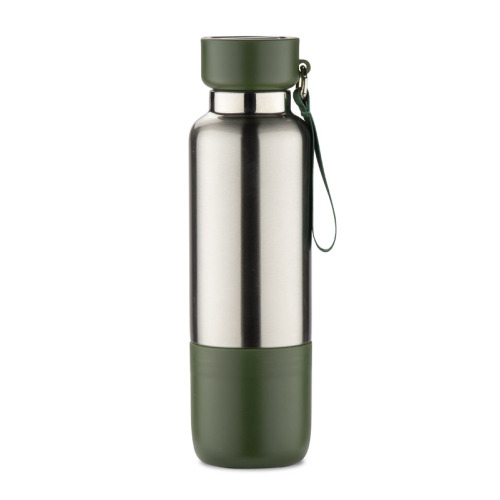 Butelka termiczna ze smyczką RON 500 ml Oliwkowy 16243-16 (2)