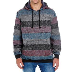 Bluza Męska Z Kapturem W Paski