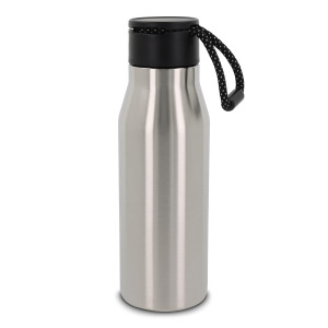 Termiczna butelka z uchwytem 600ml Srebrny