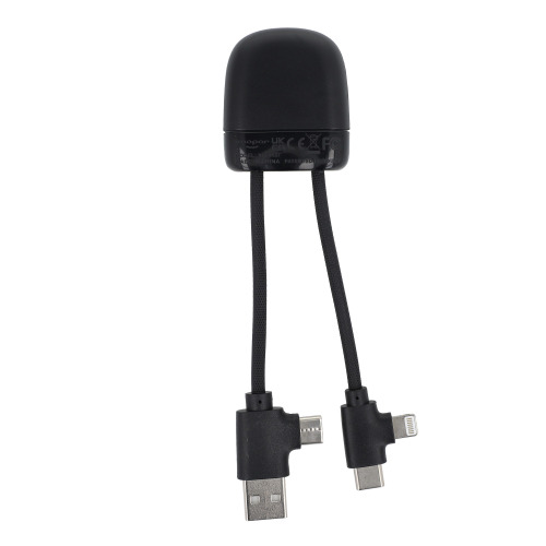 Kabel do ładowania Xoopar ICE-B Multi Czarny LT41025-N0002 (2)