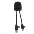 Kabel do ładowania Xoopar ICE-B Multi Czarny LT41025-N0002 (2) thumbnail