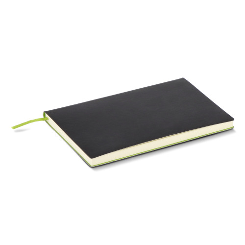 Notatnik Yuzu z miękką okładką Thermo A5 Czarny / jasnozielony LT92091-N0232 (1)