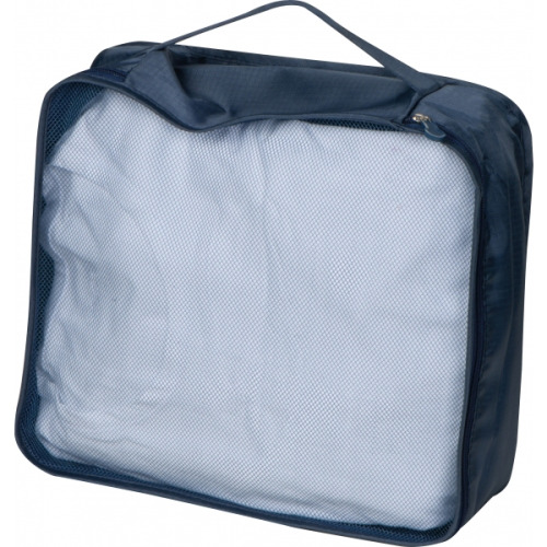 Zestaw 4 pokrowców na ubrania BELMONT Granatowy 390844 (5)