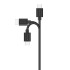 Kabel do transferu danych LK10 Typ - B Quick Charge 3.0 biały EG 818006 (1) thumbnail