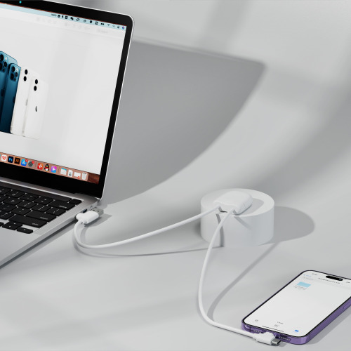 Xoopar Ice-C Charging cable Biały LT41018-N0001 (4)