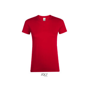 REGENT Damski T-Shirt 150g Czerwony