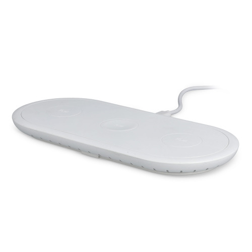 Ładowarka bezprzewodowa 3w1 15 W kompatybilna z telefonami /Apple Watch/AirPod Biały LT95560-N0001 (1)