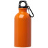 Oregon butelka na wodę o pojemności 400 ml z karabińczykiem wykonana ze stali nierdzewnej z jednowarstwową ścianką z certyfikatem RCS Pomarańczowy 10086031 (2) thumbnail