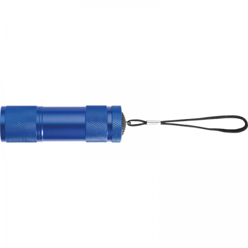 Latarka metalowa 9 LED DUNCAN Niebieski 8875704 (3)