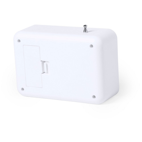 Zegar na biurko z alarmem, radio Brązowy V0367-16 (2)