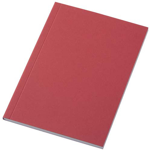 Notatnik A6 Novella Austen z miękką okładką z materiału z recyklingu, 50 kartek Czerwony 21026321 (4)
