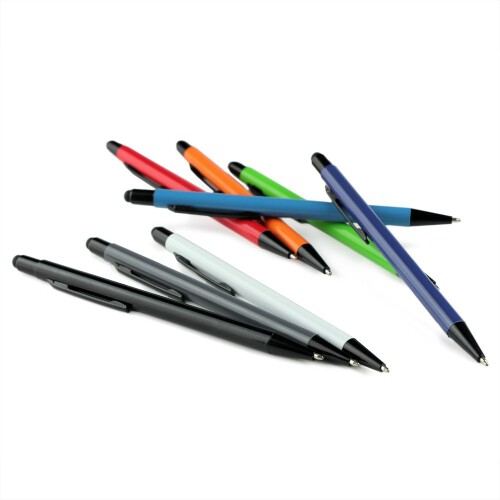 Długopis, touch pen jasnozielony V1700-10 (3)