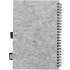 Notatnik A5 w linie BRENDA Szary 2374407 (4) thumbnail