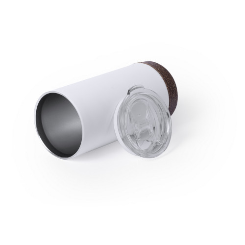 Kubek podróżny 500 ml Biały V0760-02 (2)