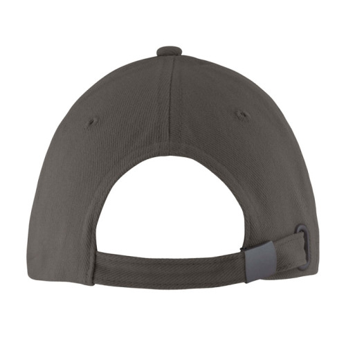 LONG BEACH Czapka 5 pan. Szary Węglowy S00594-GC-M (2)