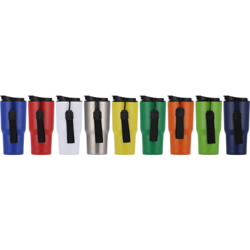Kubek termiczny 550 ml ze stali z recyklingu DANA Szary 8523907 (12)