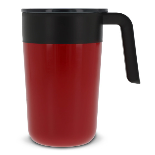 Kubek do kawy o podwójnych ściankach 400ml Ciemnoczerwony LT98834-N0020 (3)