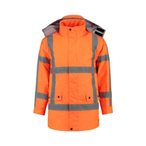 Kurtka robocze unisex MT50 - fluorescencyjny zolty