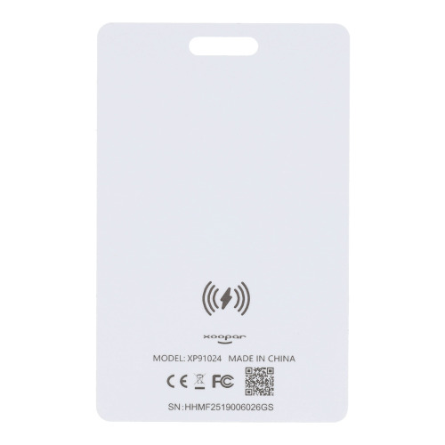 Xoopar ICE-Card Ultra-cienka karta śledząca z możliwością ładowania Biały LT41801-N0001 (4)