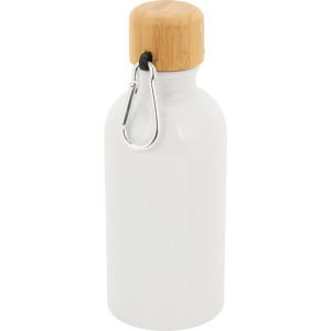 Butelka metalowa 400 ml MARILYN Biały