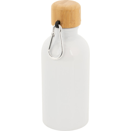 Butelka metalowa 400 ml MARILYN Biały 8497206 