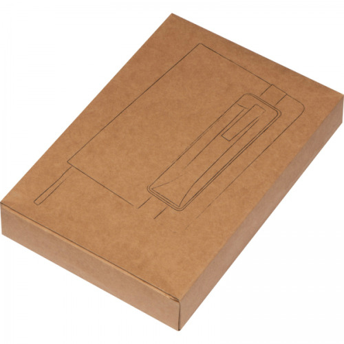 Notatnik A5 w linie z długopisem CARSON Niebieski 2238504 (9)