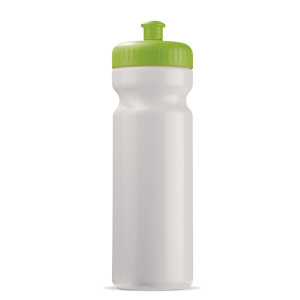Bidon Sportowy Classic 750ml Biały / jasnozielony