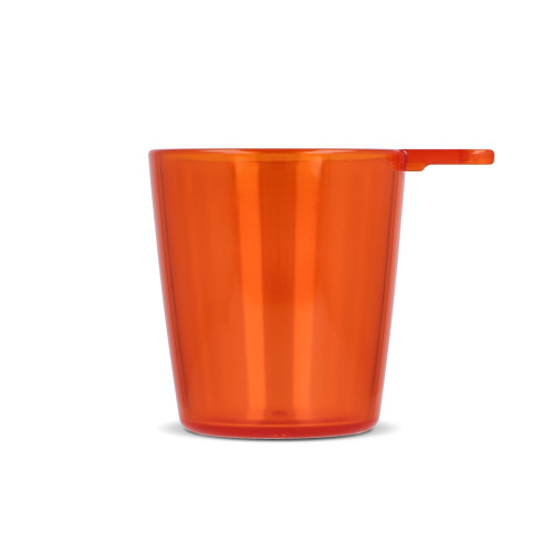 Kieliszek festiwalowy ze smyczą Transparentny / pomarańczowy LT90870-N0426 (2)