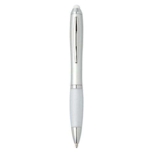 Rio długopis z rysikiem biały MO8152-06 