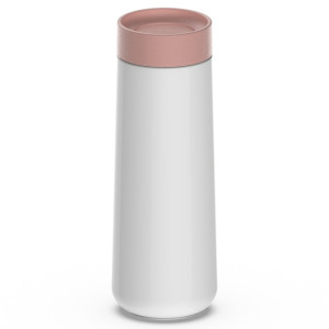 Kubek podróżny 350ml White/Pink Travel