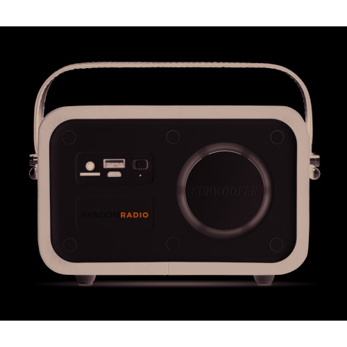 Głośnik Bluetooth RETRO Czarny MO9274-03 (2)