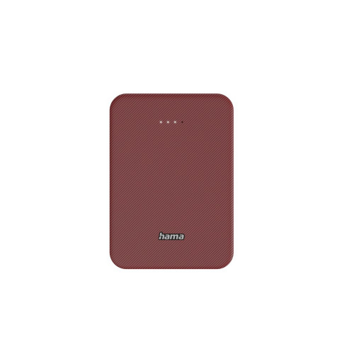 Power bank 10000 mAh Hama Power Pack Czerwony VH023-05 (2)