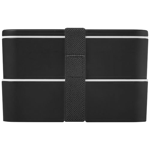 MIYO dwupoziomowe pudełko na lunch Czarny 21047090 (3)