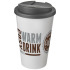 Americano® 350 ml tumbler with spill-proof lid Biały 21069512 (1) thumbnail