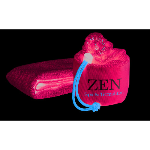 Ręcznik sportowy w pokrowcu Granatowy KC6809-04 (3)