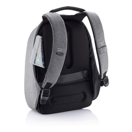 Bobby Hero Regular plecak chroniący przed kieszonkowcami Szary P705.292 (16)