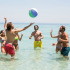 Piłka plażowa Ø 26cm PALM SPRINGS Wielokolorowy 8260MC (2) thumbnail