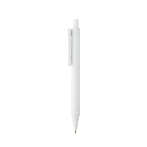 Długopis z bambusowym klipem, RABS biały P611.083 (2)
