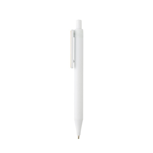 Długopis z bambusowym klipem, RABS biały P611.083 (2)
